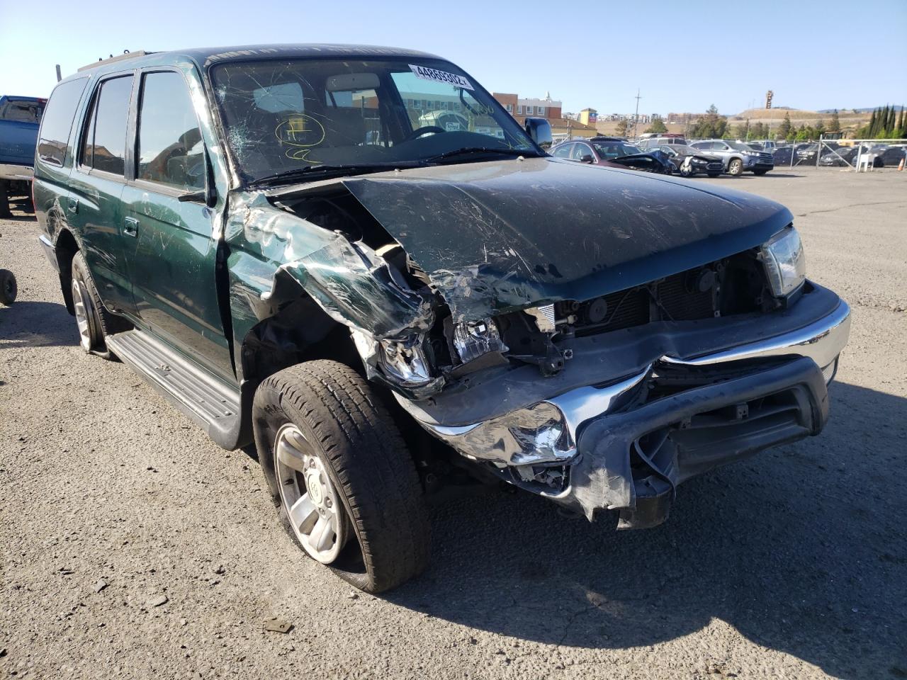 TOYOTA 4RUNNER SR 1999 with VIN JT3GN86R7X0115066 - Photo from auction