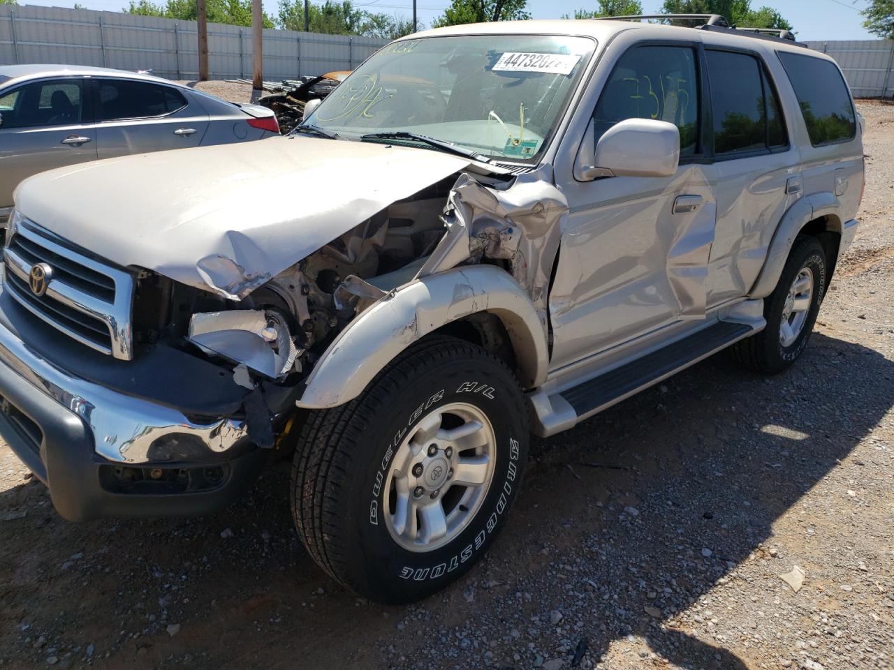Photo 9 from auction – 2000 TOYOTA 4RUNNER SR with VIN JT3GN86RXY0180026