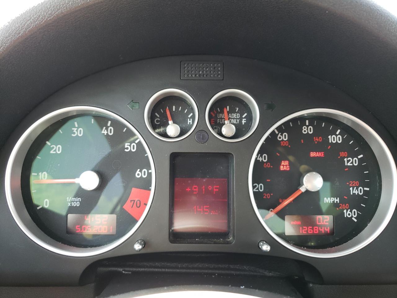 Photo 8 from auction – 2001 AUDI TT QUATTRO with VIN TRUWT28N611048374