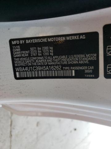 Photo 10 from auction – 2017 BMW 440XI with VIN WBA4U1C39H5A16262