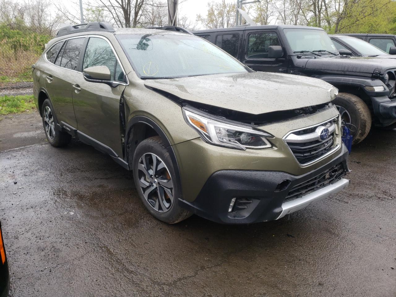 SUBARU OUTBACK LI 2022 with VIN 4S4BTAMC7N3125279 - Photo from auction