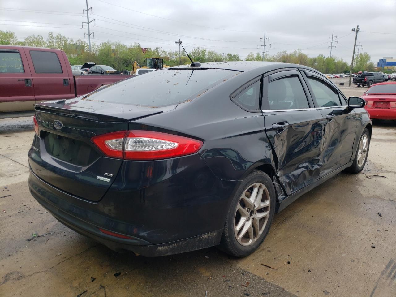 Photo 4 from auction – 2013 FORD FUSION SE with VIN 3FA6P0HR3DR321017