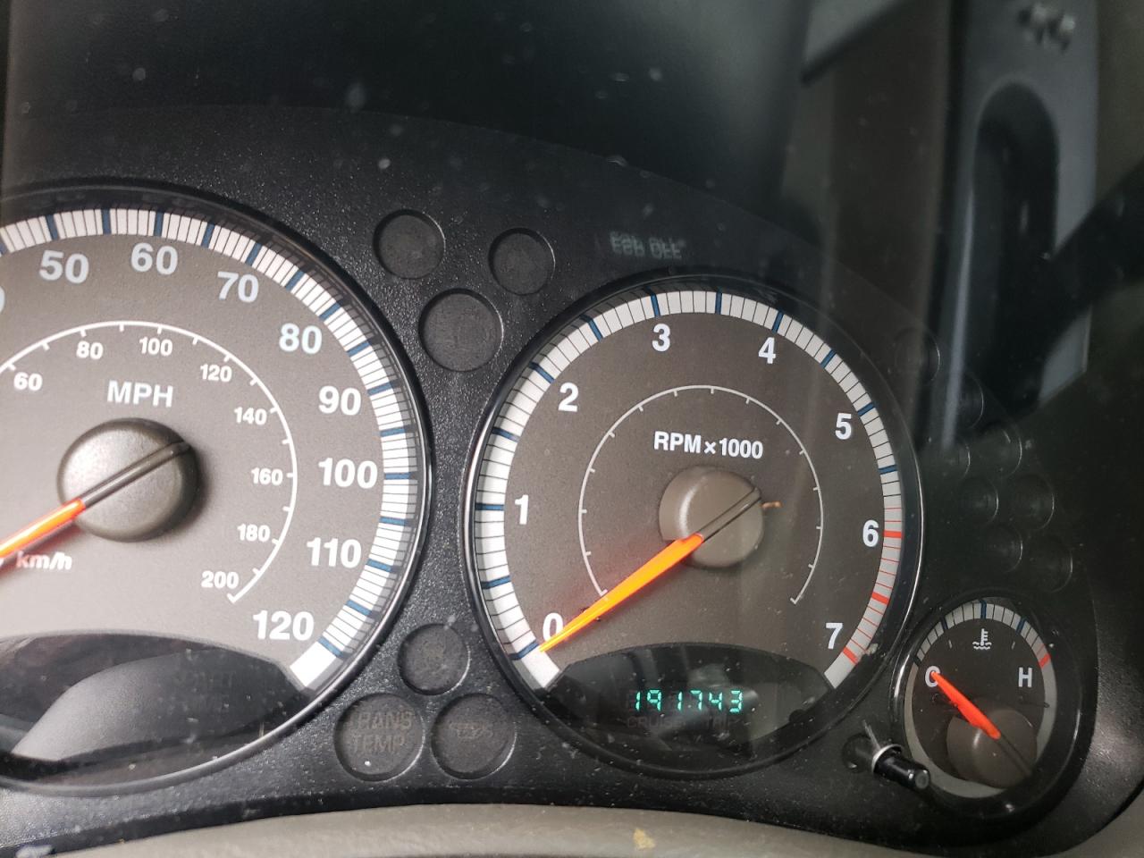Photo 8 from auction – 2006 JEEP LIBERTY SP with VIN 1J4GK48K16W188601