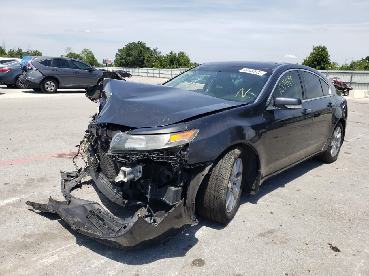Photo 2 from auction – 2012 ACURA TL with VIN 19UUA8F58CA028127