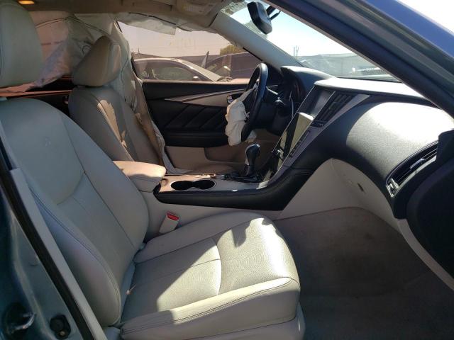 Photo 5 from auction – 2014 INFINITI Q50 BASE with VIN JN1BV7AP6EM690824