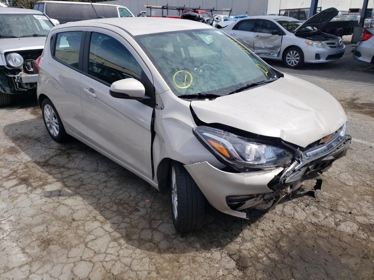 CHEVROLET SPARK 1LT 2021 with VIN KL8CD6SA7MC748980 - Photo from auction