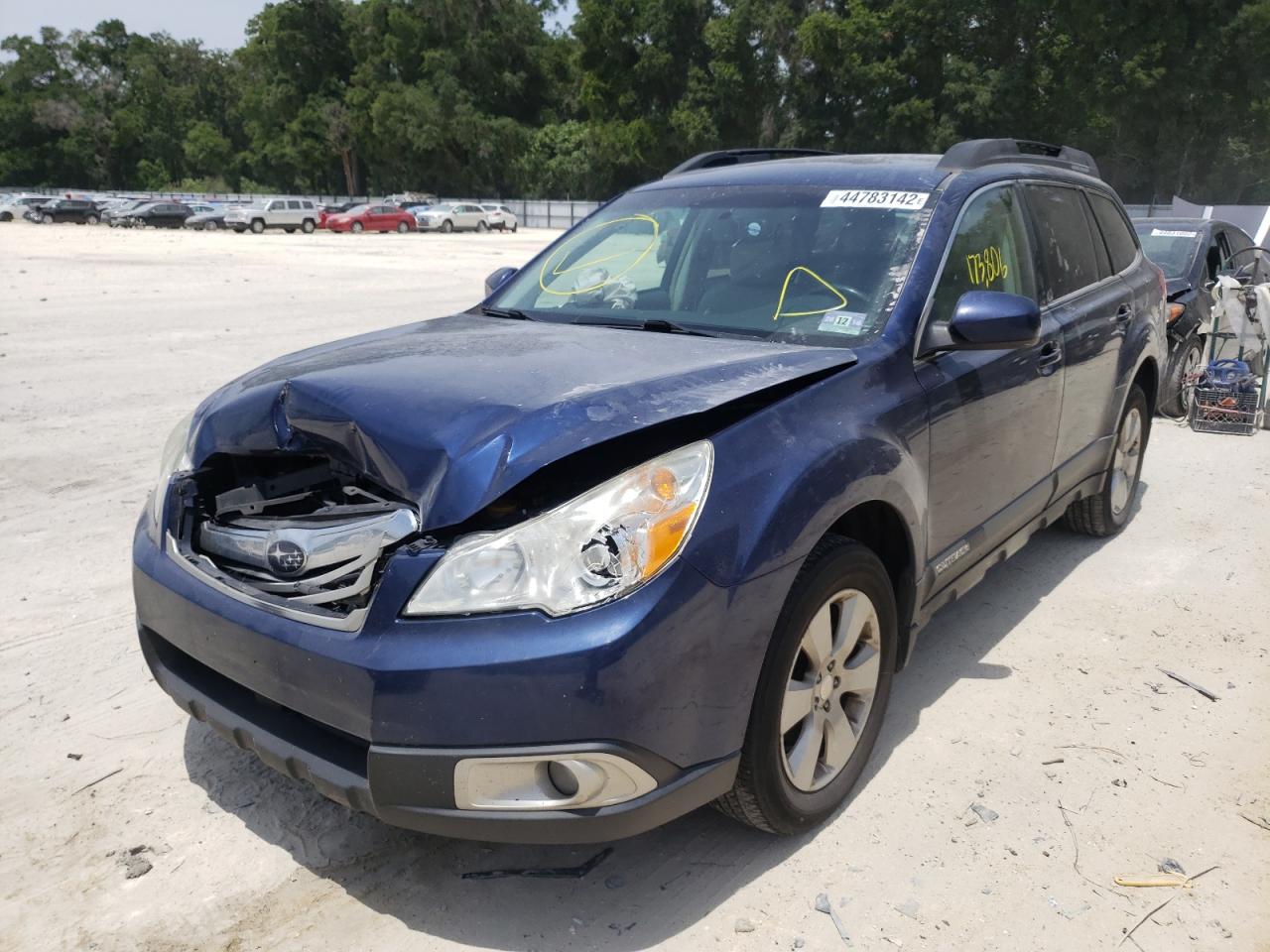 Photo 2 from auction – 2010 SUBARU OUTBACK 2. with VIN 4S4BRBHC9A3350490