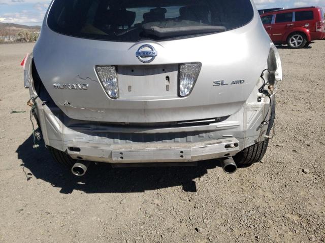 Photo 9 from auction – 2004 NISSAN MURANO SL with VIN JN8AZ08W44W309996