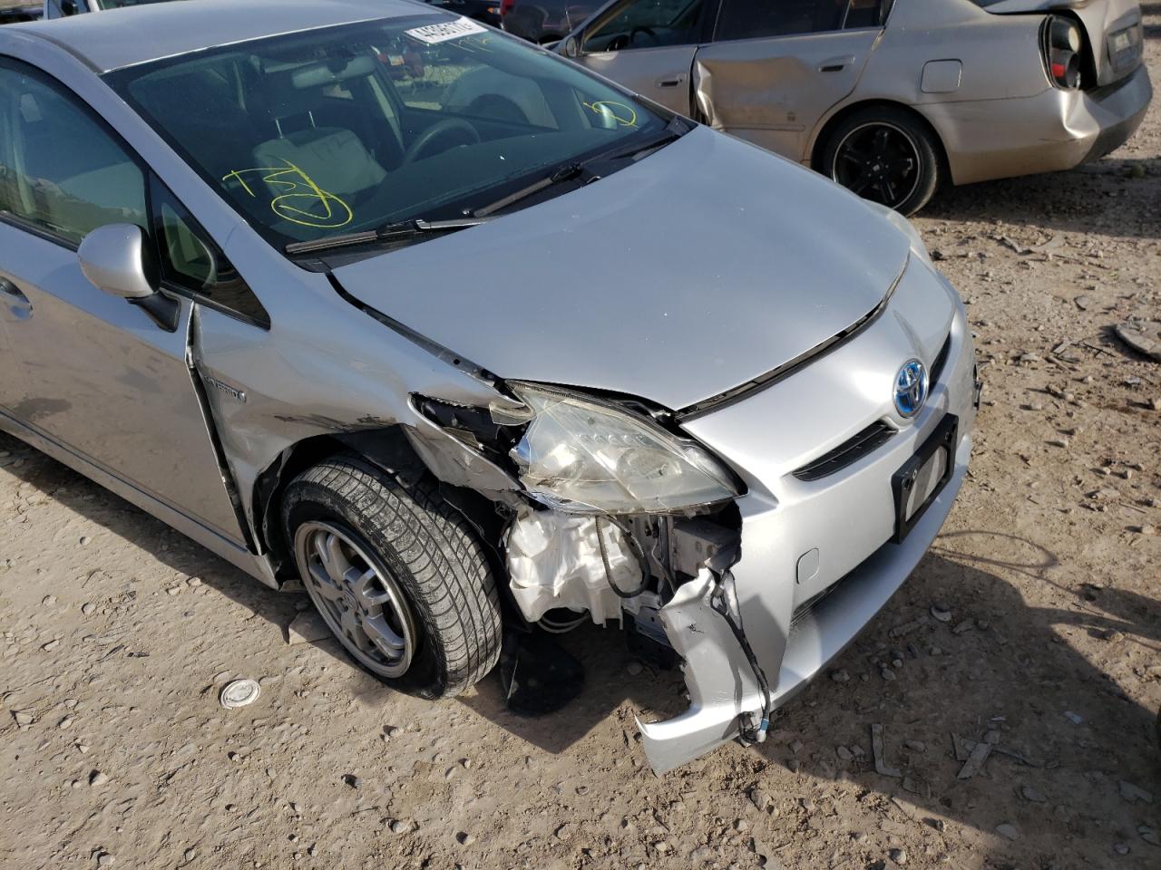 Photo 9 from auction – 2010 TOYOTA PRIUS with VIN JTDKN3DU1A0077230