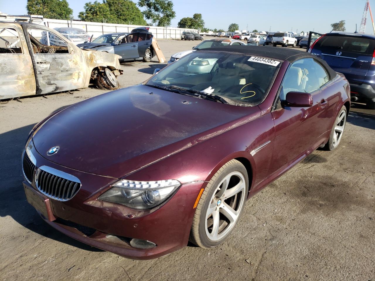 Фото 2 с аукциона – 2008 BMW 650 I с VIN WBAEB53538CX62623