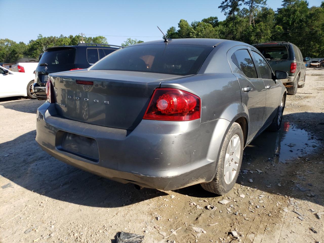 Photo 4 from auction – 2012 DODGE AVENGER SE with VIN 1C3CDZAB9CN128187