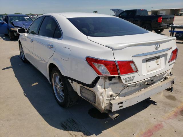 Photo 3 from auction – 2008 LEXUS ES 350 with VIN JTHBJ46G682210974