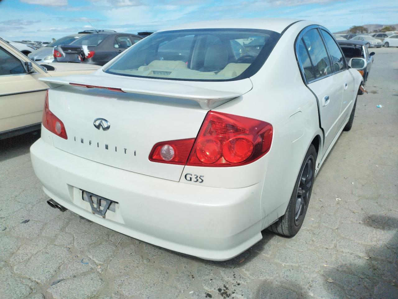 Photo 4 from auction – 2005 INFINITI G35 with VIN JNKCV51E25M201550