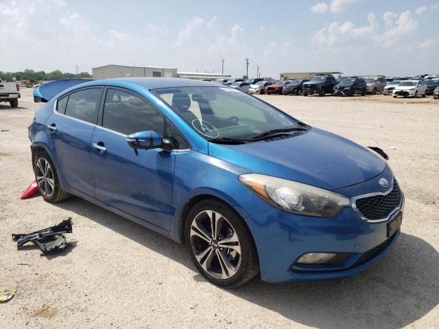 KIA FORTE EX 2015 with VIN KNAFX4A86F5307229 - Photo from auction