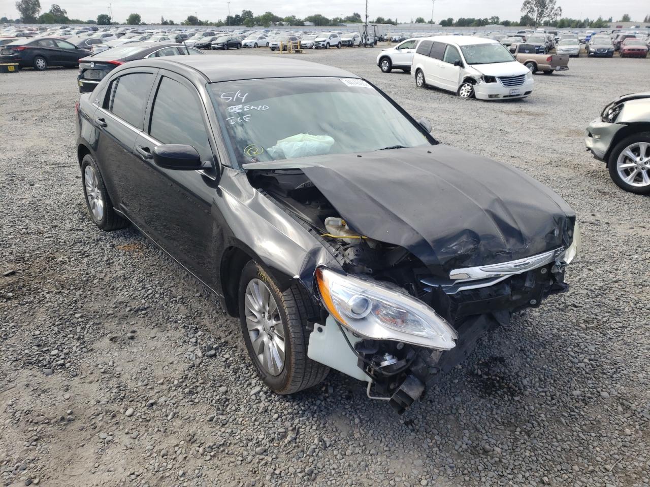 CHRYSLER 200 LX 2014 with VIN 1C3CCBAB3EN124651 - Photo from auction