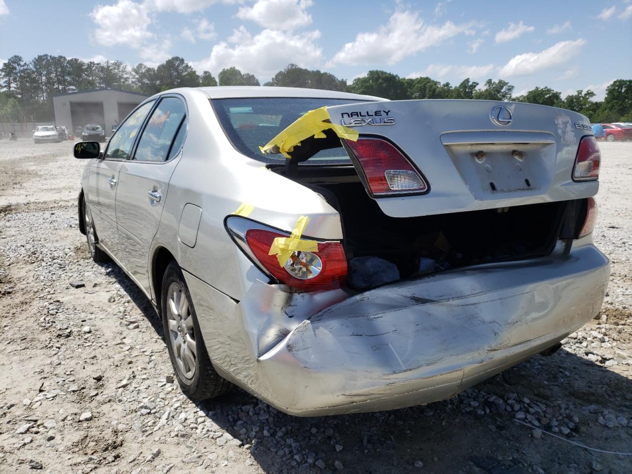 Photo 9 from auction – 2004 LEXUS ES330 with VIN JTHBA30G145054869