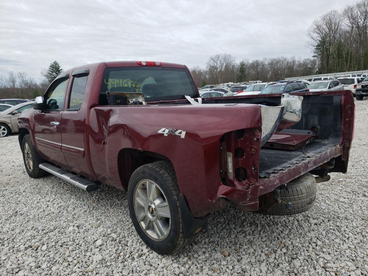 Photo 3 from auction – 2013 CHEVROLET SILVERADO with VIN 1GCRKSE76DZ162848