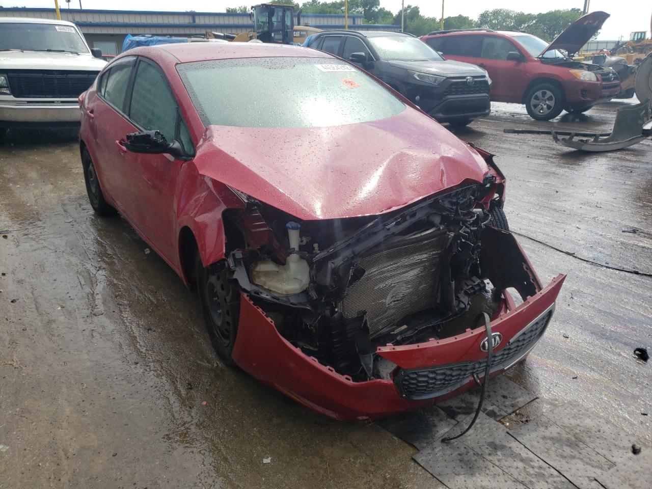 KIA FORTE LX 2016 with VIN KNAFK4A68G5596175 - Photo from auction