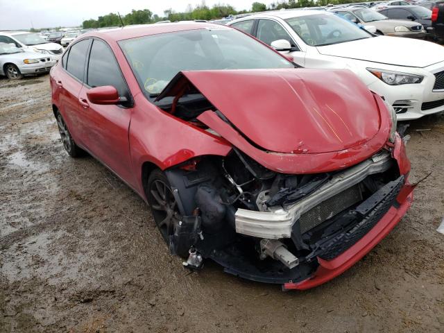 DODGE DART SXT 2015 with VIN 1C3CDFBB9FD122963 - Photo from auction