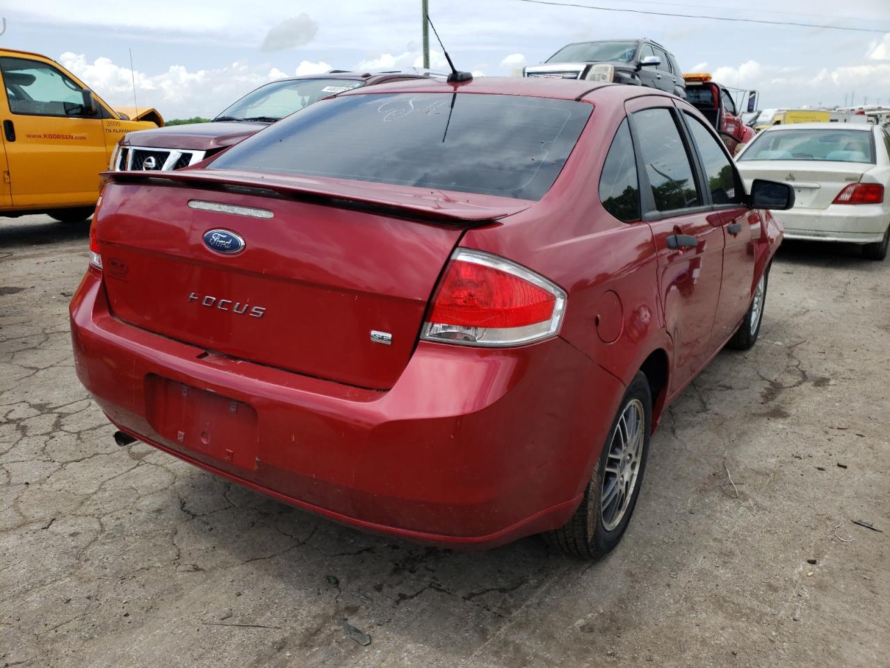 Photo 4 from auction – 2011 FORD FOCUS SE with VIN 1FAHP3FN8BW162712
