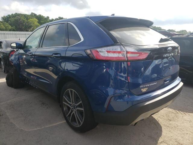 Photo 3 from auction – 2021 FORD EDGE TITAN with VIN 2FMPK3K98MBA47590