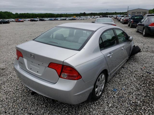 Photo 4 from auction – 2008 HONDA CIVIC LX with VIN 1HGFA16568L044158