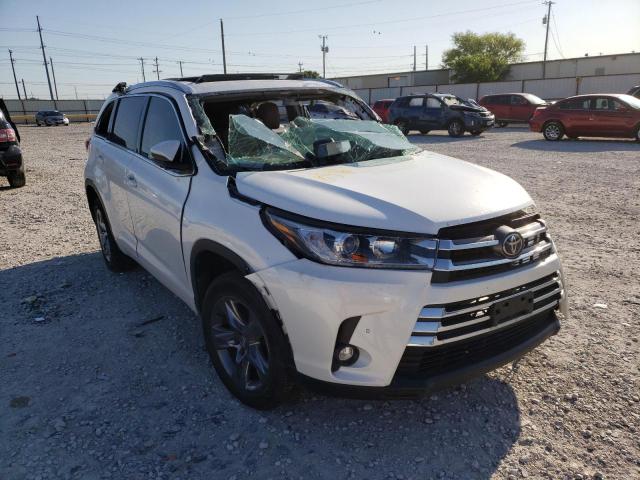 TOYOTA HIGHLANDER 2019 with VIN 5TDYZRFHXKS346941 - Photo from auction