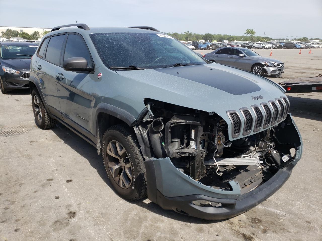 JEEP CHEROKEE T 2014 with VIN 1C4PJMBS4EW171890 - Photo from auction