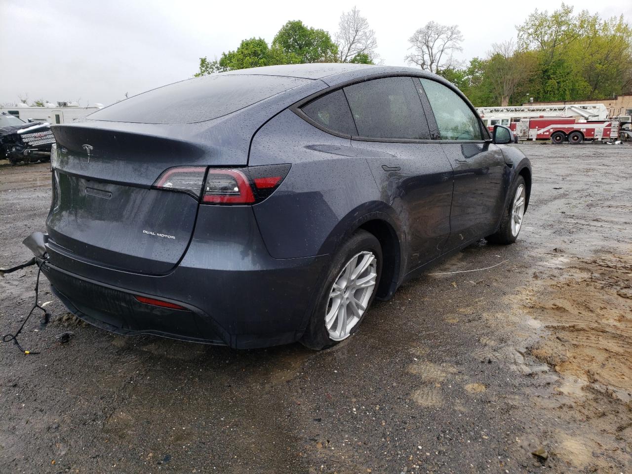 Photo 4 from auction – 2020 TESLA MODEL Y with VIN 5YJYGDEE8LF006550