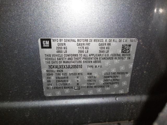 Photo 10 from auction – 2018 GMC TERRAIN DE with VIN 3GKALXEX3JL205010