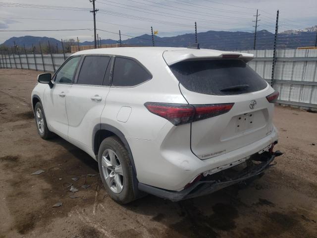 Photo 3 from auction – 2022 TOYOTA HIGHLANDER with VIN 5TDBZRBH2NS567823