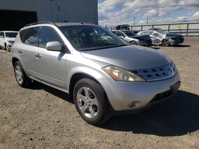 NISSAN MURANO SL 2004 with VIN JN8AZ08W44W309996 - Photo from auction