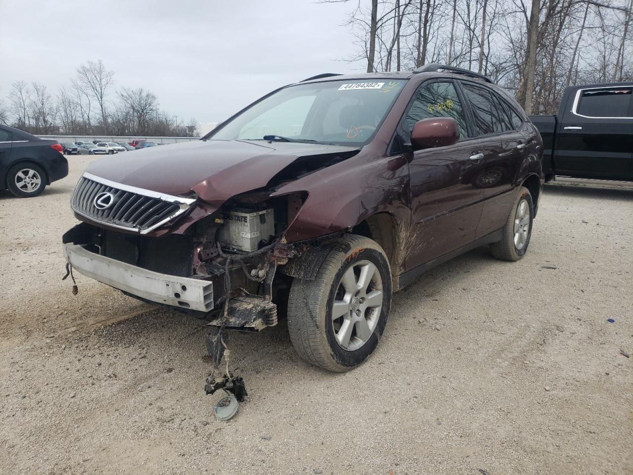 Photo 2 from auction – 2009 LEXUS RX 350 with VIN JTJHK31U992858095