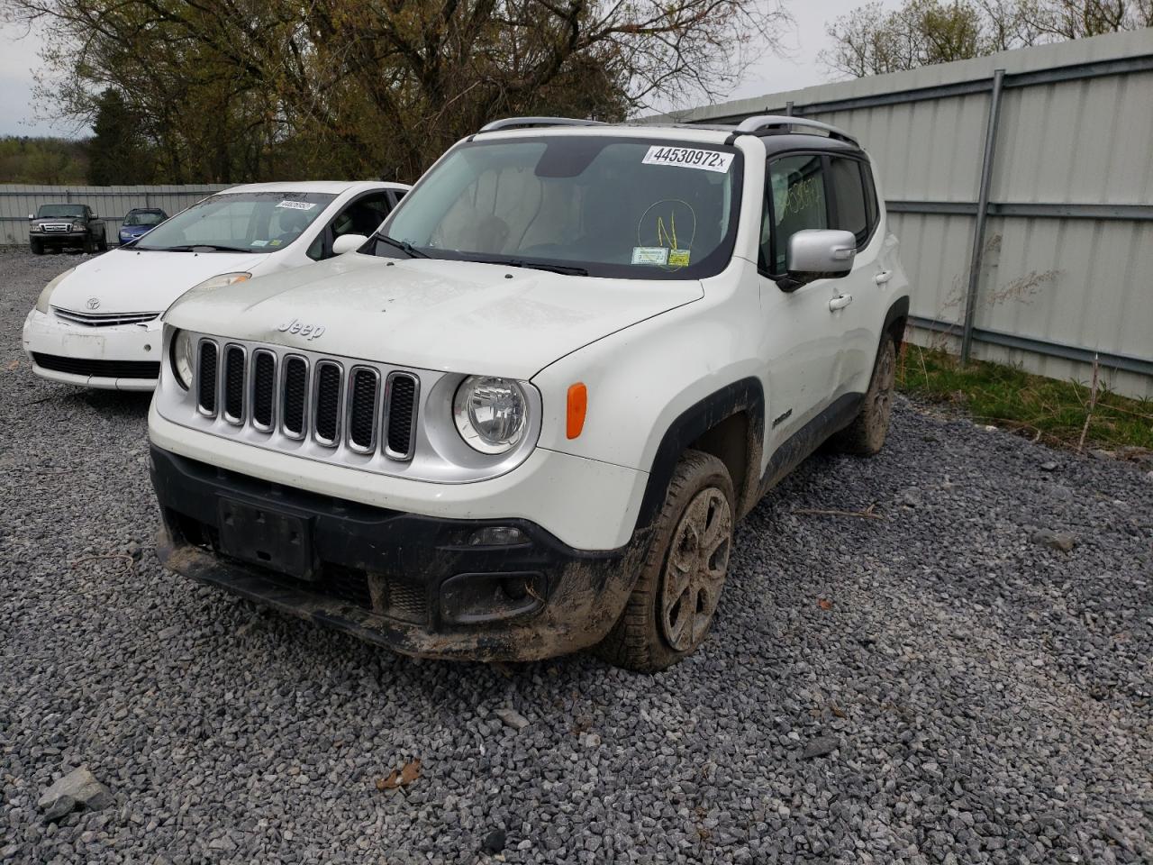Photo 2 from auction – 2016 JEEP RENEGADE L with VIN ZACCJBDT1GPC58588