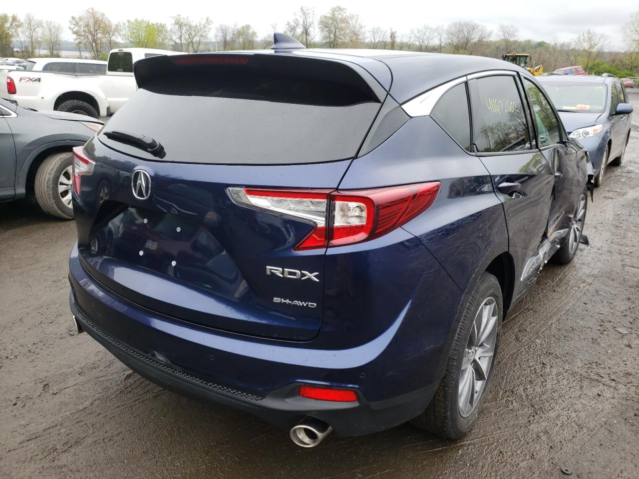 Photo 4 from auction – 2021 ACURA RDX TECHNO with VIN 5J8TC2H57ML037276