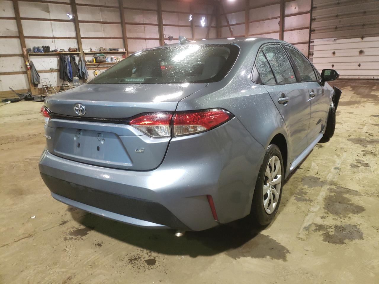 Photo 4 from auction – 2021 TOYOTA COROLLA LE with VIN 5YFEPMAE9MP189200