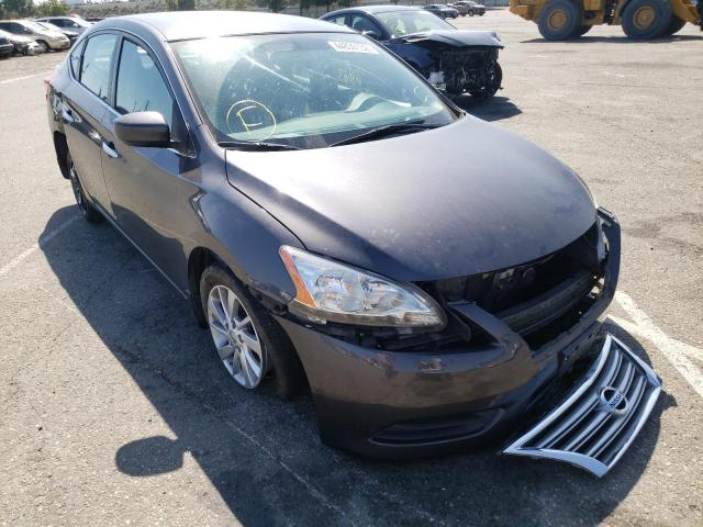 NISSAN SENTRA S 2013 with VIN 3N1AB7AP1DL643147 - Photo from auction