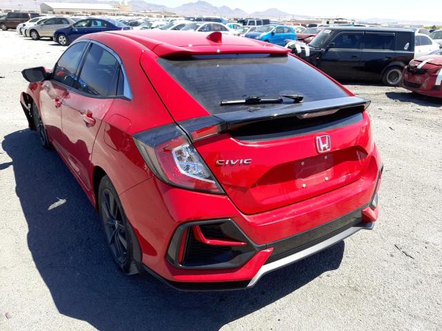 Photo 3 from auction – 2020 HONDA CIVIC EX with VIN SHHFK7H64LU201541