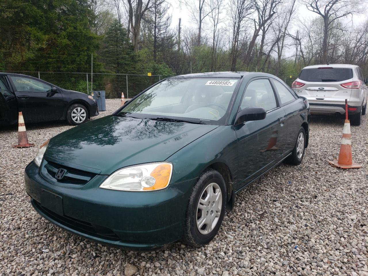 Photo 2 from auction – 2001 HONDA CIVIC DX with VIN 1HGEM22271L021711