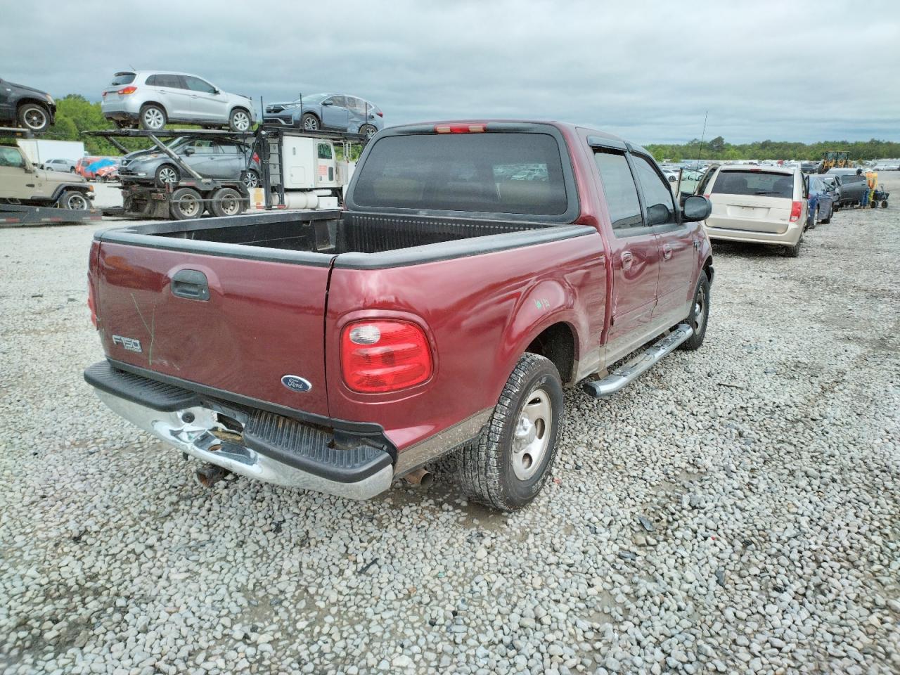 Photo 4 from auction – 2003 FORD F150 SUPER with VIN 1FTRW07L63KC30673