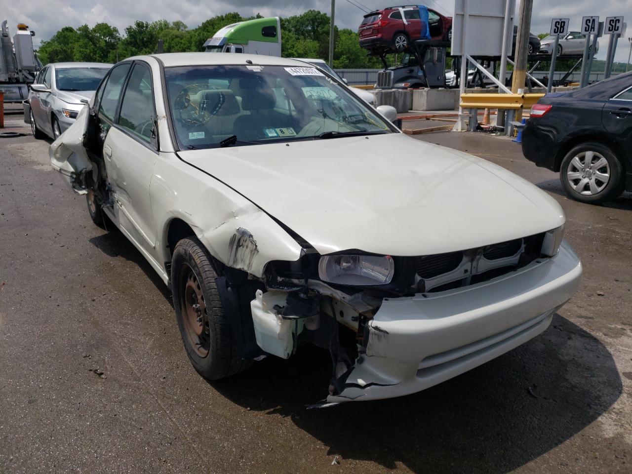 MITSUBISHI GALANT ES 2000 with VIN 4A3AA46G5YE176132 - Photo from auction