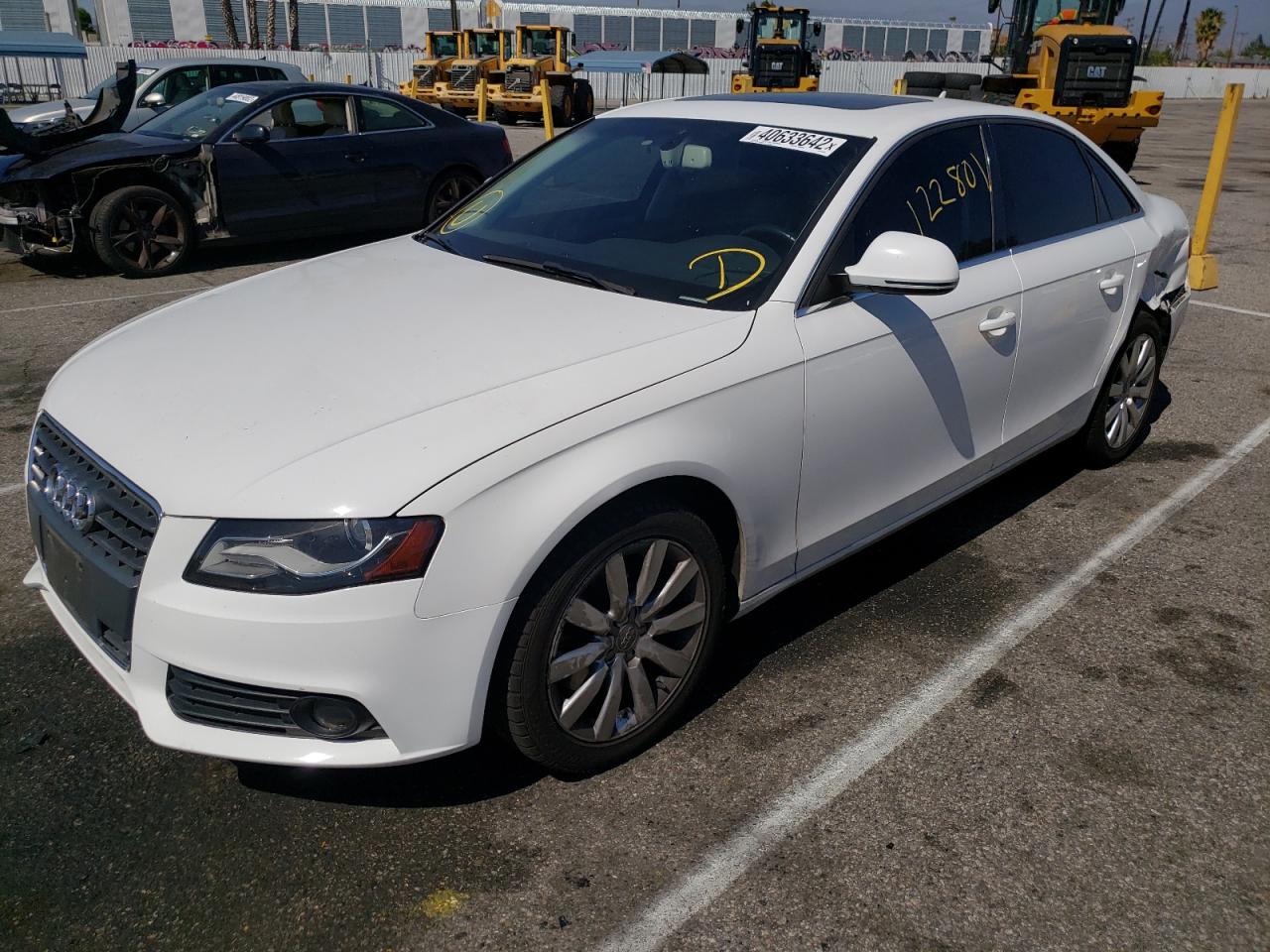 Photo 2 from auction – 2009 AUDI A4 PREMIUM with VIN WAUCF78K39N051824