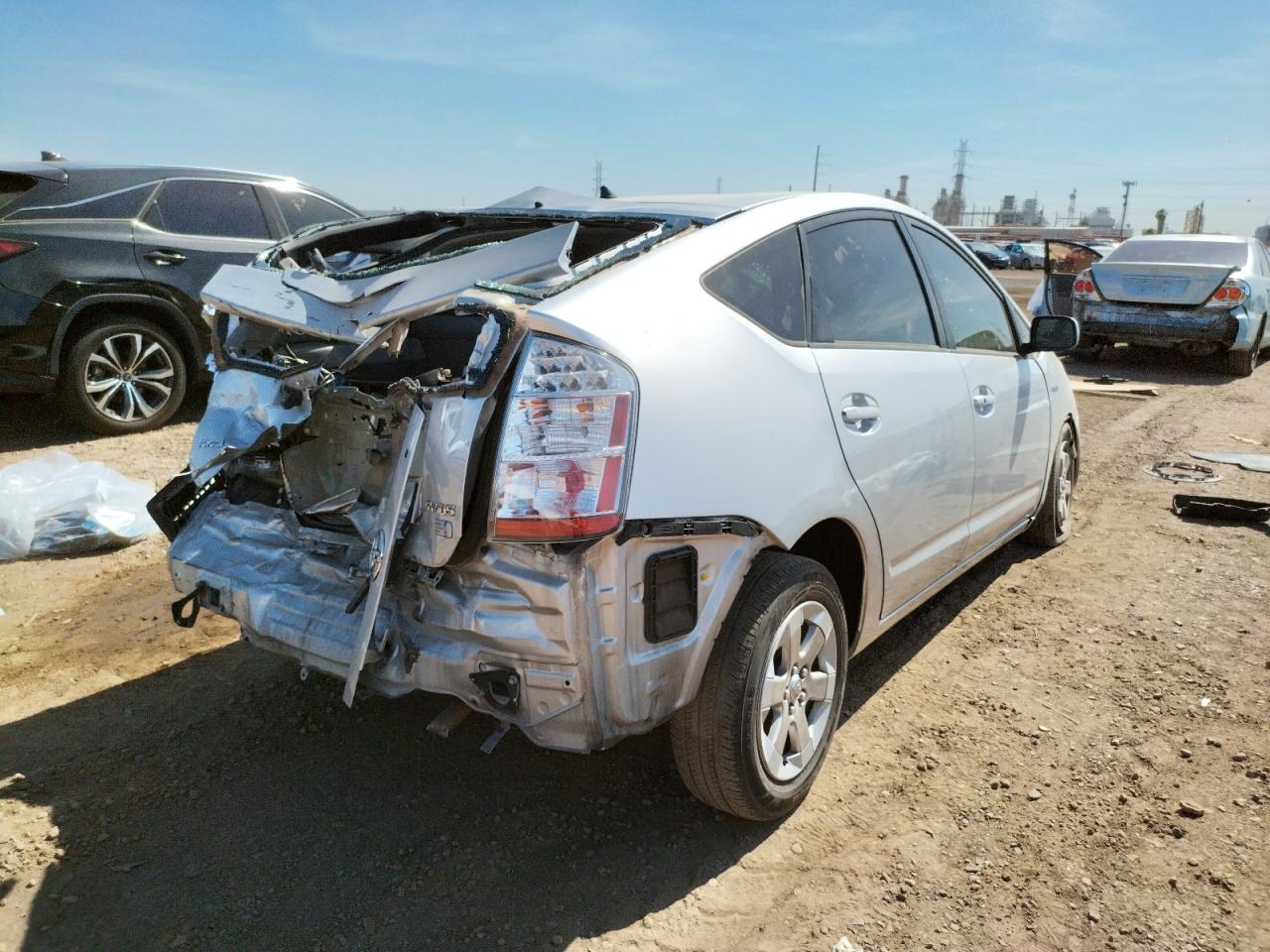 Photo 4 from auction – 2008 TOYOTA PRIUS with VIN JTDKB20U283299521