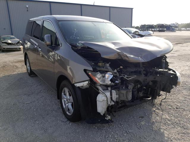 NISSAN QUEST S 2015 with VIN JN8AE2KP0F9121180 - Photo from auction