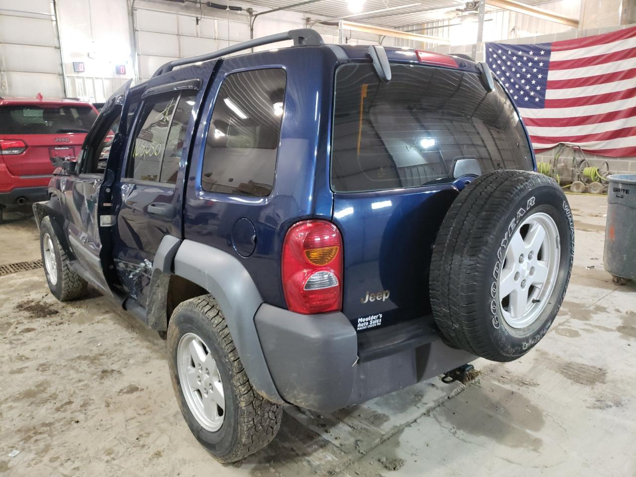 Photo 3 from auction – 2005 JEEP LIBERTY SP with VIN 1J4GL48K05W591822