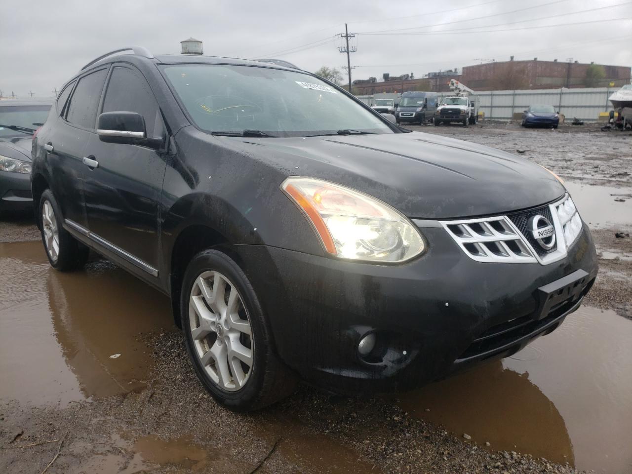NISSAN ROGUE S 2011 with VIN JN8AS5MV8BW280451 - Photo from auction