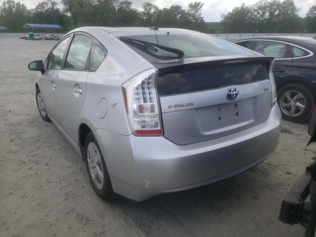 Photo 3 from auction – 2010 TOYOTA PRIUS with VIN JTDKN3DU6A0169143
