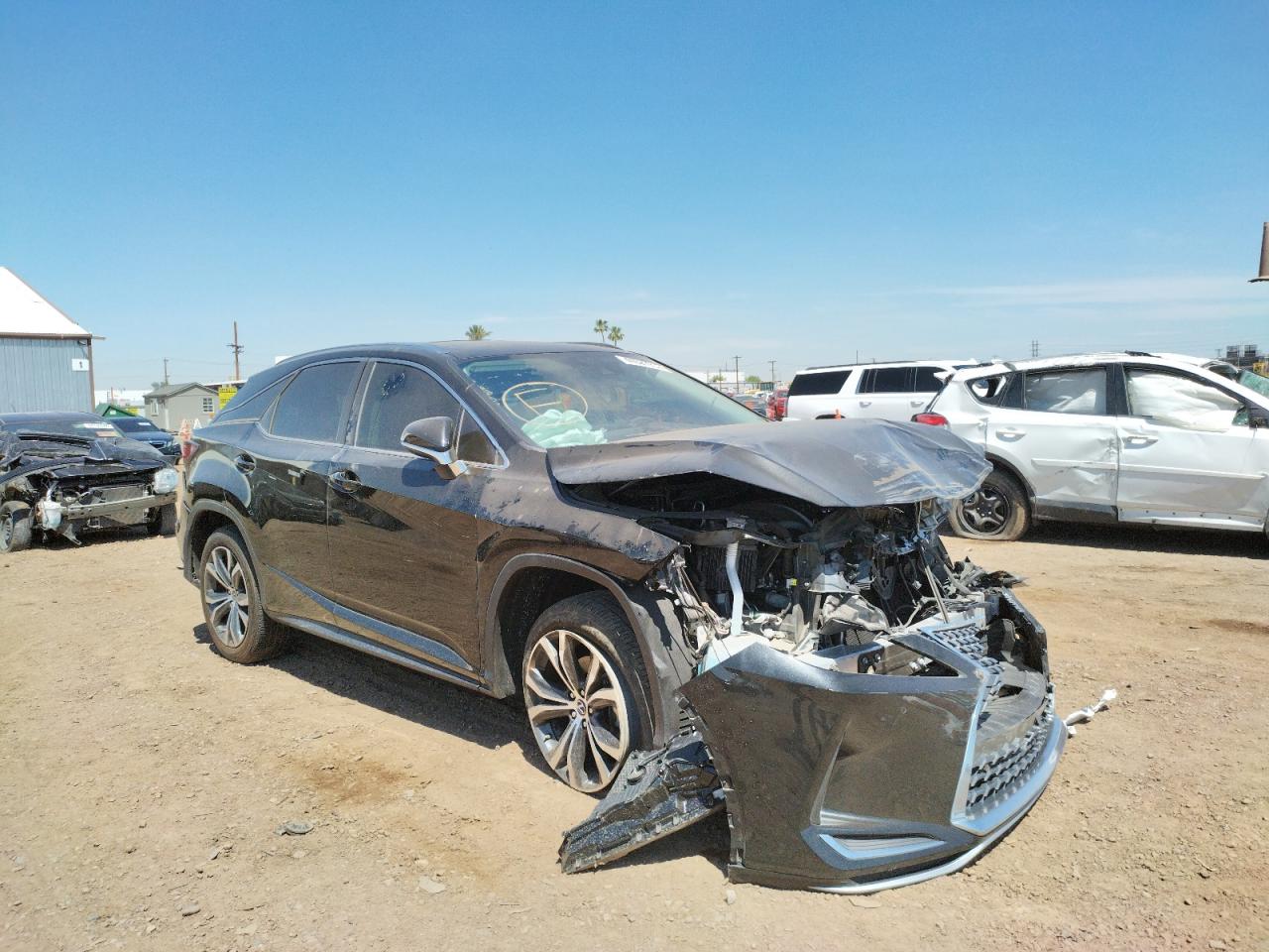 LEXUS RX 350 2020 with VIN 2T2HZMAA3LC175307 - Photo from auction