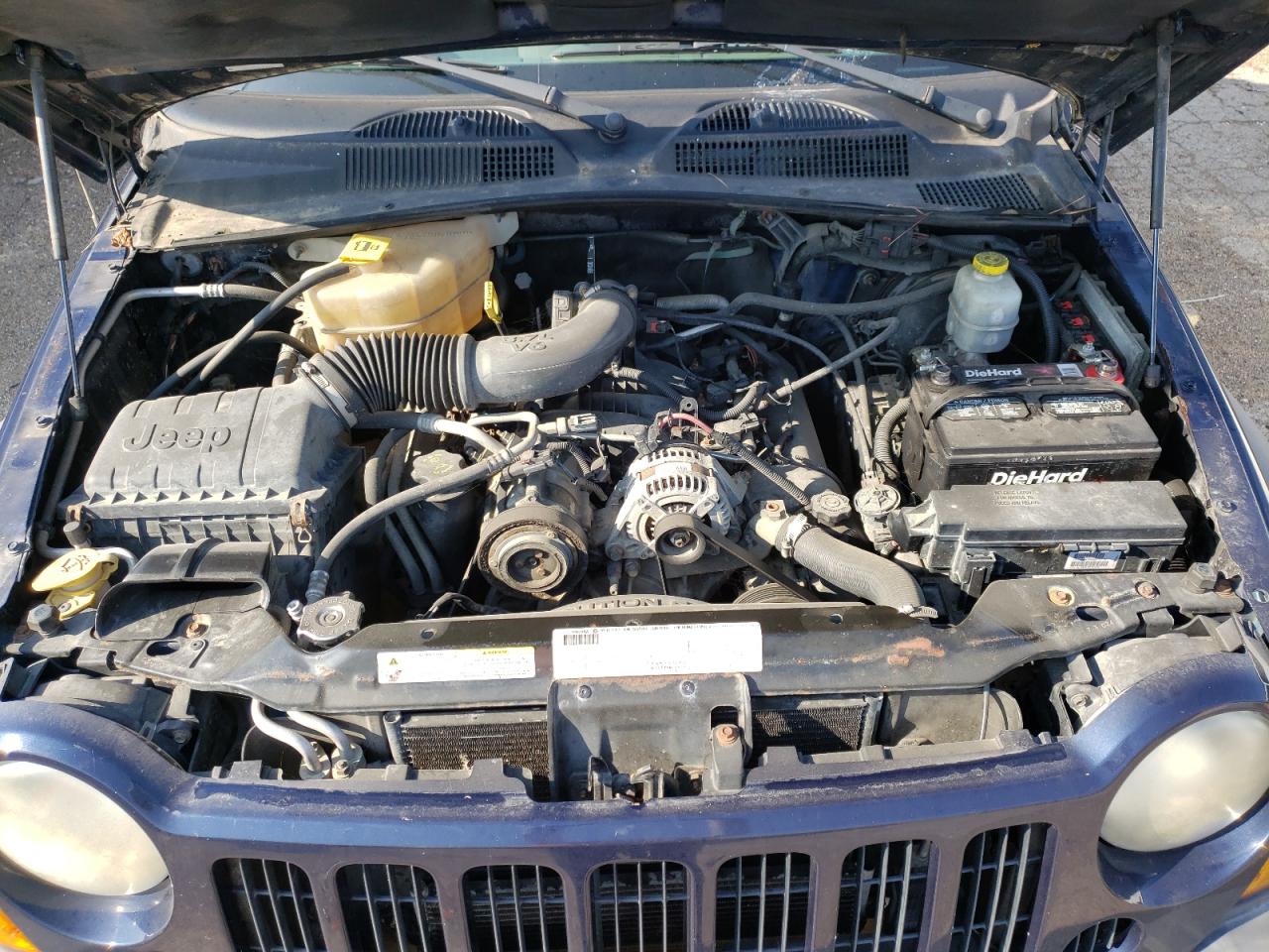Photo 7 from auction – 2007 JEEP LIBERTY SP with VIN 1J4GL48K57W640693