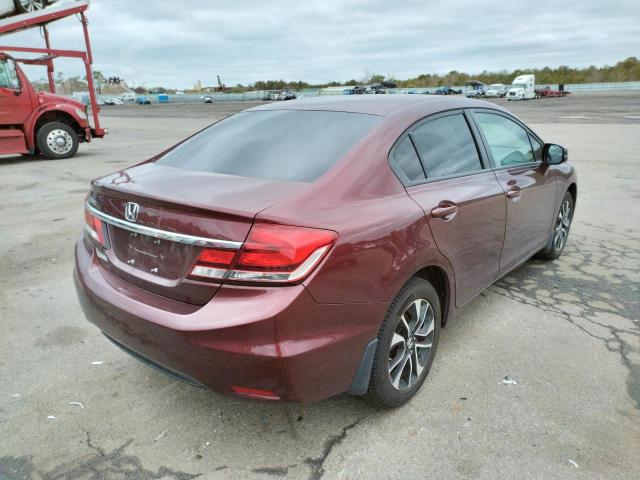 Photo 4 from auction – 2013 HONDA CIVIC EXL with VIN 19XFB2F90DE076658